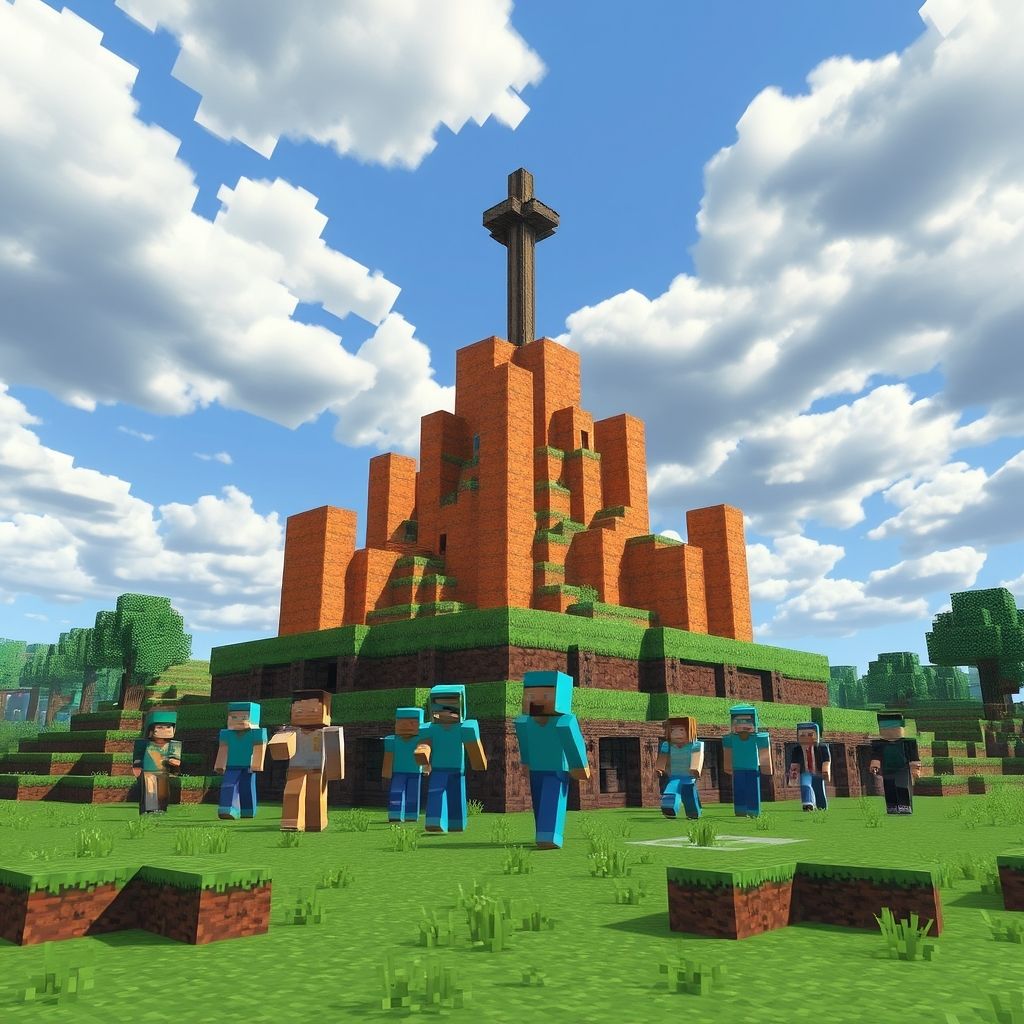 การประสานงานทีมงานและนักแสดงใน 'A Minecraft Movie'